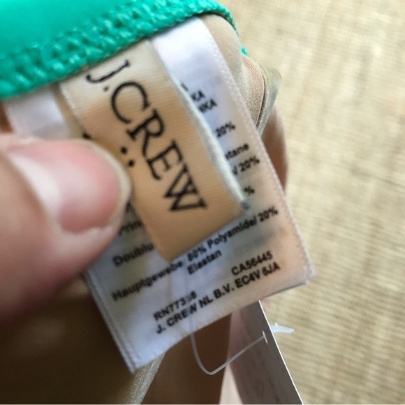 J.crew halter style two piece bikini bra top. 3X plus size. Brand new - Picture 8 of 8